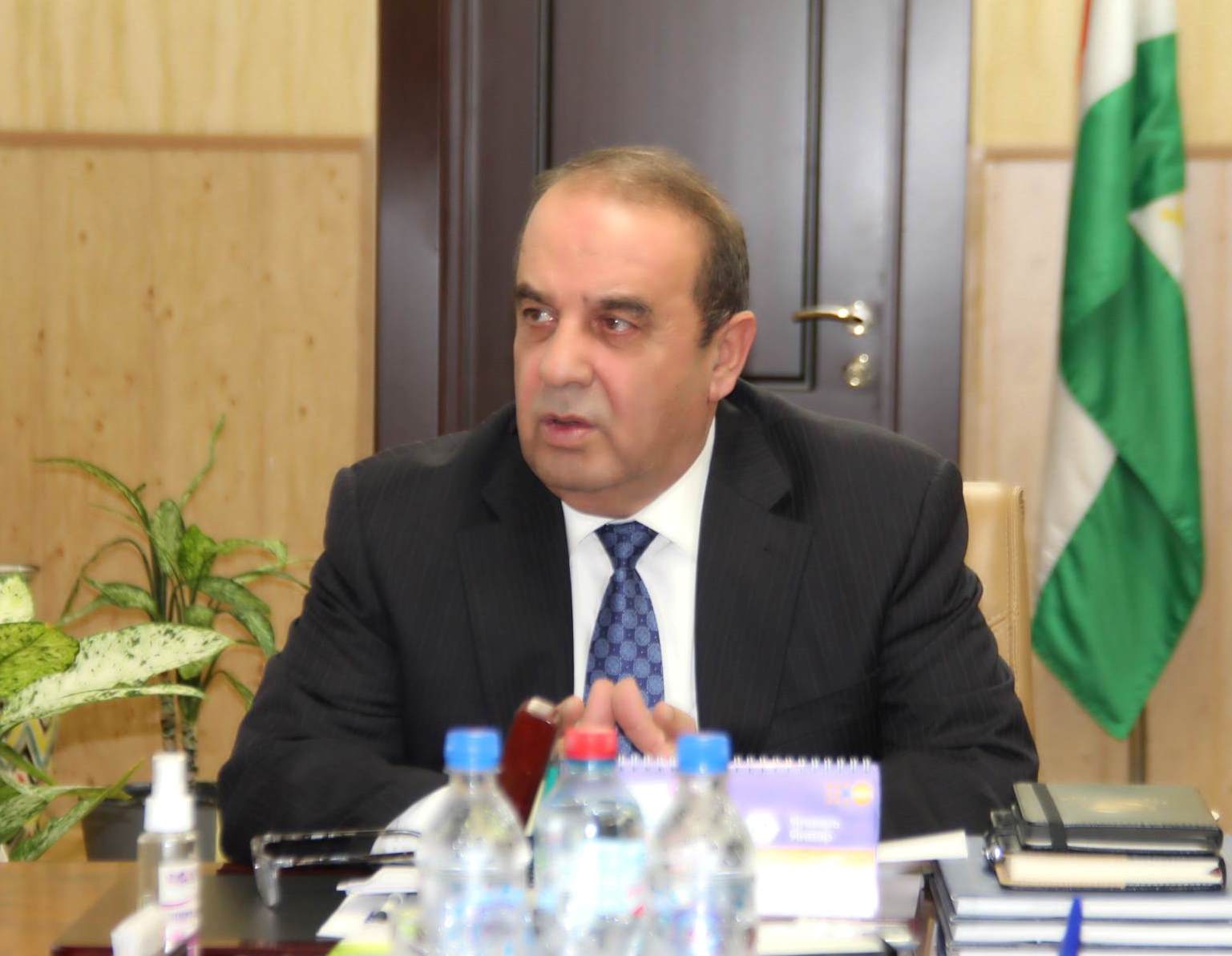 CONGRATULATION of DIRECTOR of STATISTICAL AGENCY UNDER THE PRESIDENT REPUBLIC OF THE REPUBLIC OF TAJIKISTAN MR.JAMSHED NURMAHMADZODA WITH THE WORLD DAY OF STATISTICS